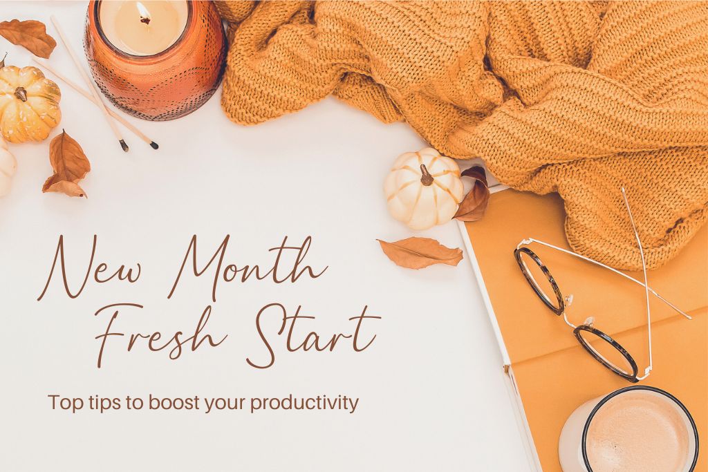 5 productivity habits to kickstart each month